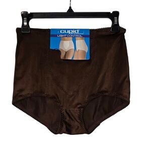 Cupid 2 Pair 2XL Light Tummy Control Women's Brief Chocolate NWT